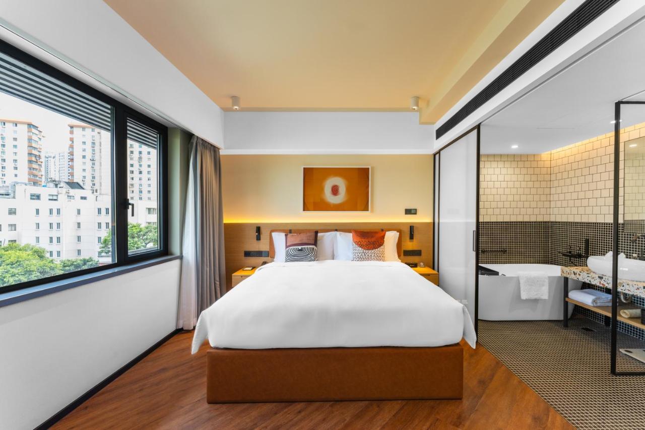 Mia Hotel - Shanghai Xuhui Jiaotong University ภายนอก รูปภาพ