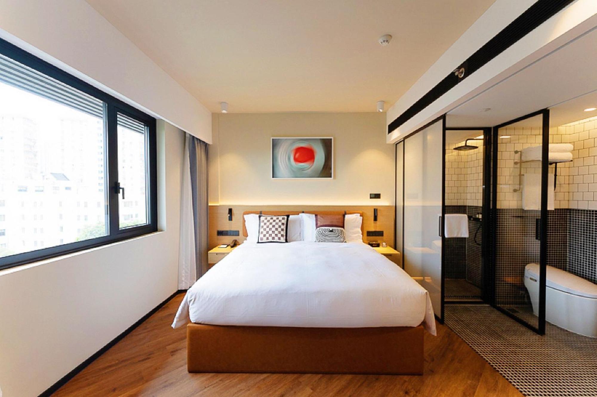Mia Hotel - Shanghai Xuhui Jiaotong University ภายนอก รูปภาพ