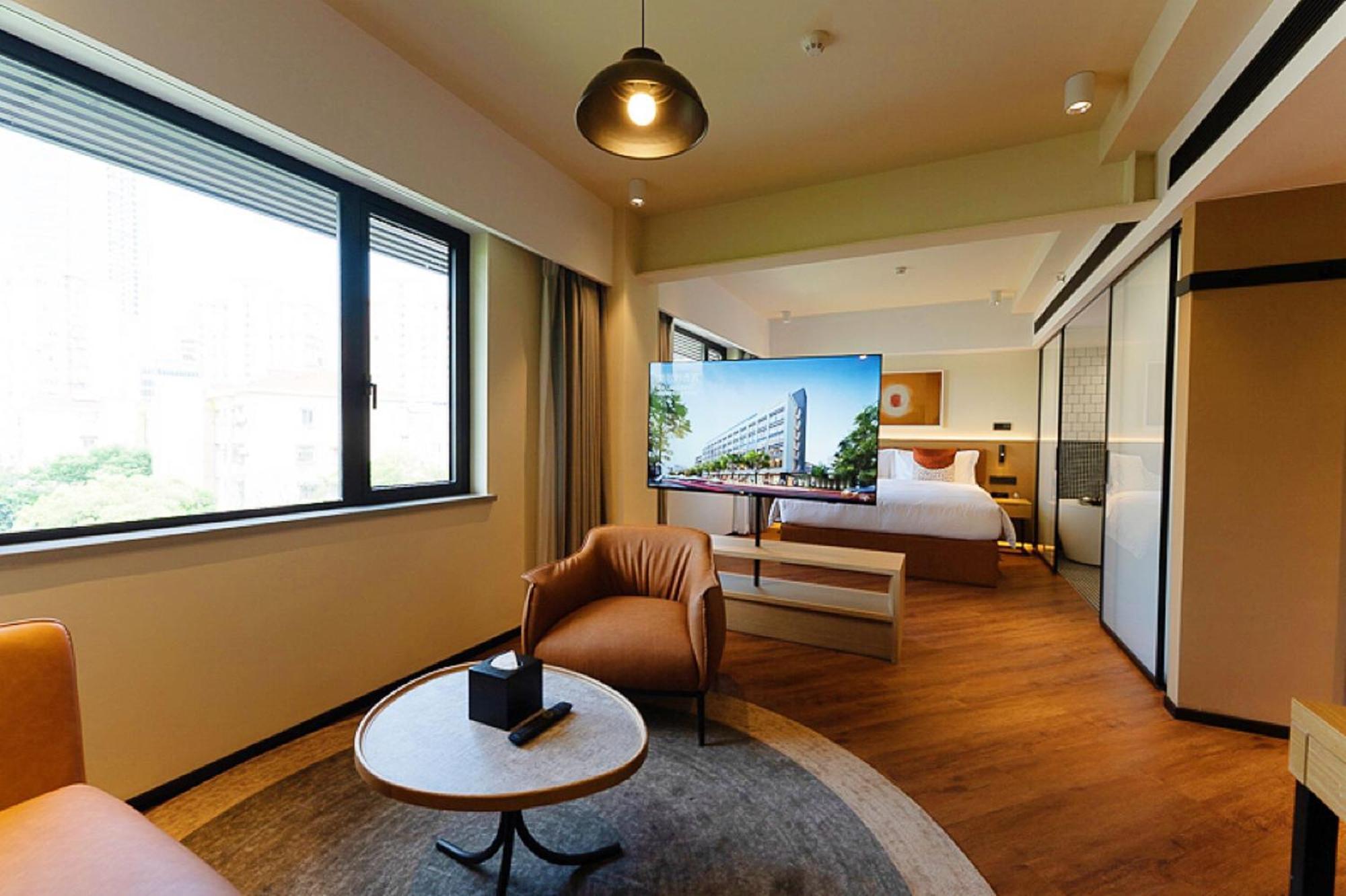 Mia Hotel - Shanghai Xuhui Jiaotong University ภายนอก รูปภาพ